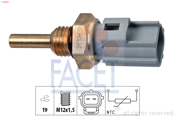 FACET 7.3334 حساس، درجة...