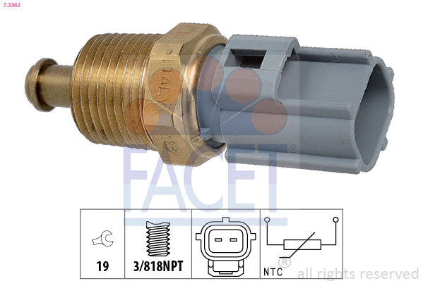 FACET 7.3363 حساس، درجة...