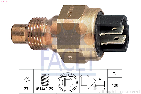 FACET 7.3510 Tunnistin,...