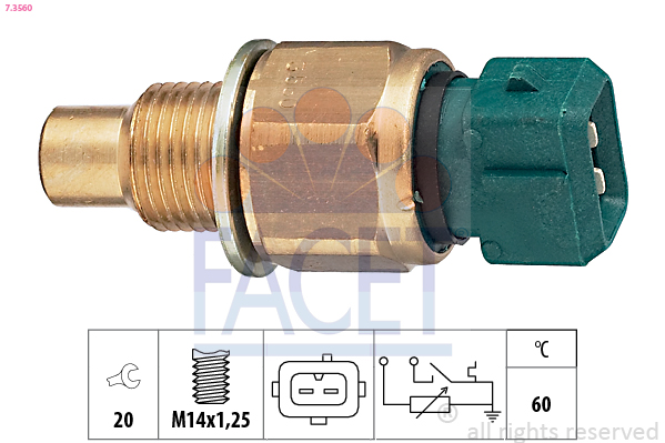 FACET 7.3560 Датчик,...