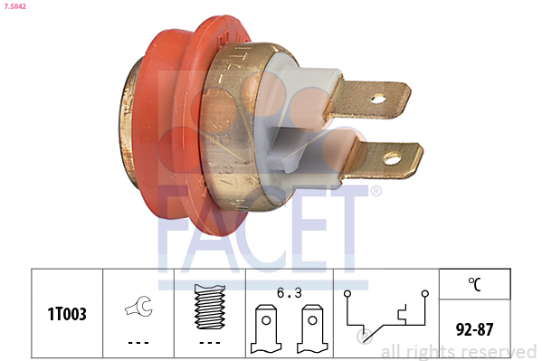 FACET 7.5042 Interruptor de...