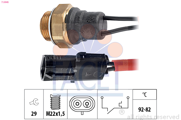 FACET 7.5045 Interruptor de...