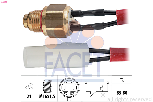 FACET 7.5065 Termocontatto,...