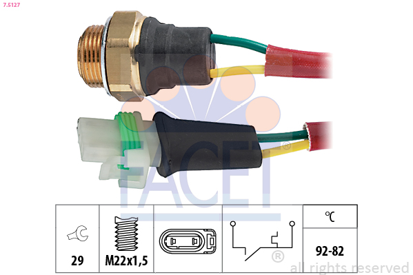 FACET 7.5127 Interruptor de...