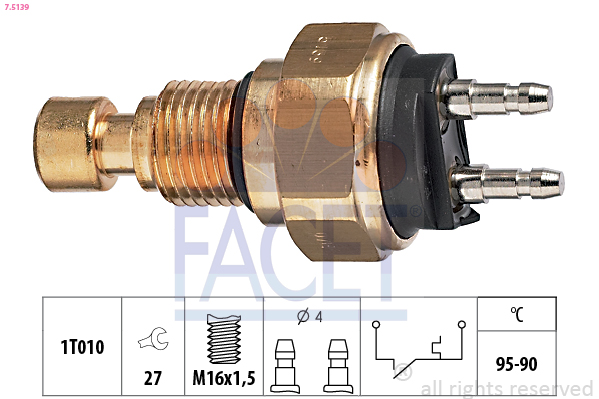 FACET 7.5139 Interruptor de...