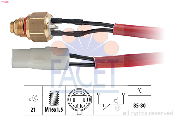 FACET 7.5150 مفتاح درجة...