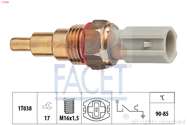 FACET 7.5205 Termocontatto,...