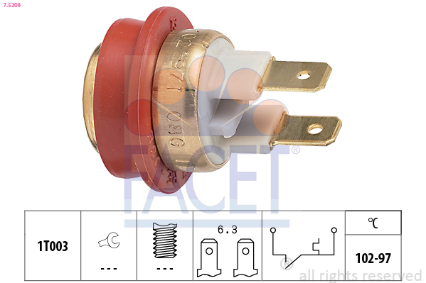 FACET 7.5208 Interruptor de...