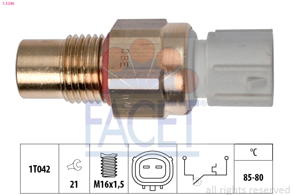 FACET 7.5246 Termocontatto,...