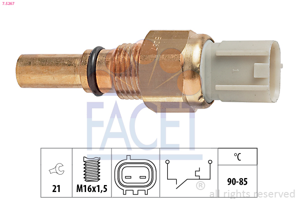 FACET 7.5267 Termocontatto,...