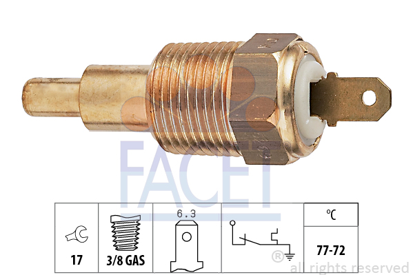 FACET 7.5269 مفتاح درجة...