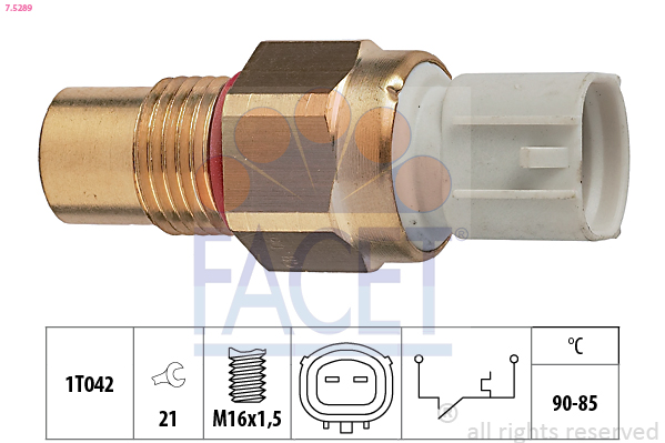 FACET 7.5289 Termocontatto,...