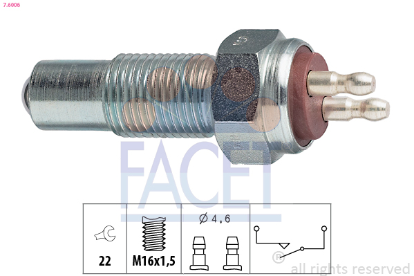 FACET 7.6006 Διακόπτης,...