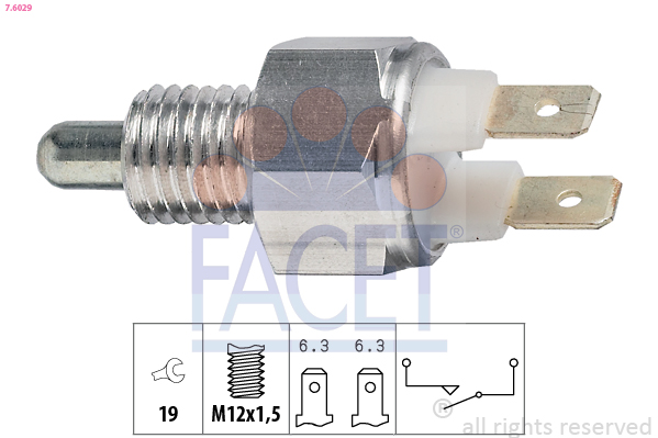 FACET 7.6029 Διακόπτης,...