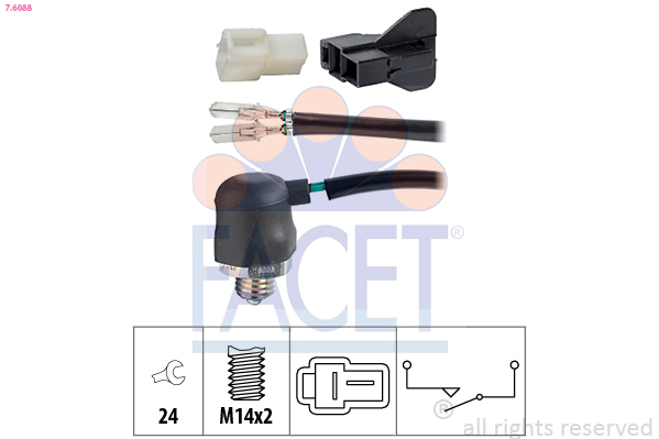 FACET 7.6088 Διακόπτης,...