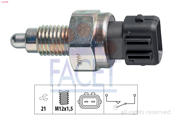 FACET 7.6125 Διακόπτης,...