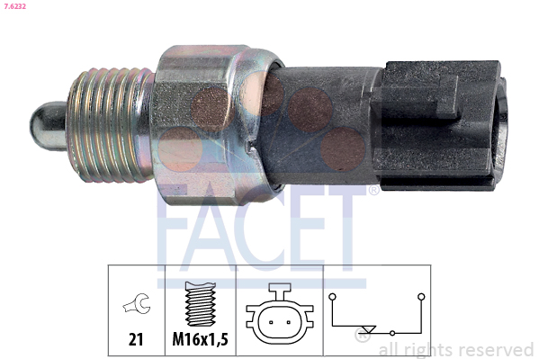 FACET 7.6232 المفتاح، أضواء...