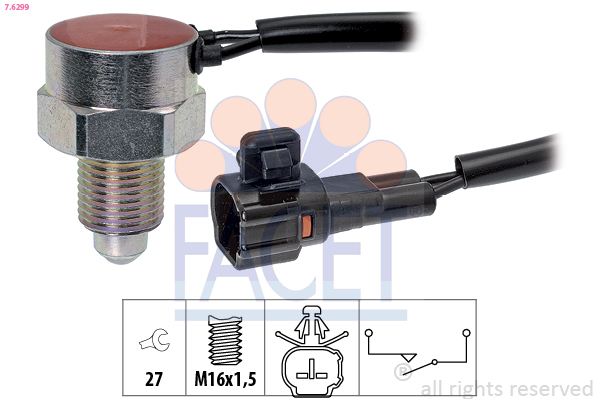 FACET 7.6299 Διακόπτης,...