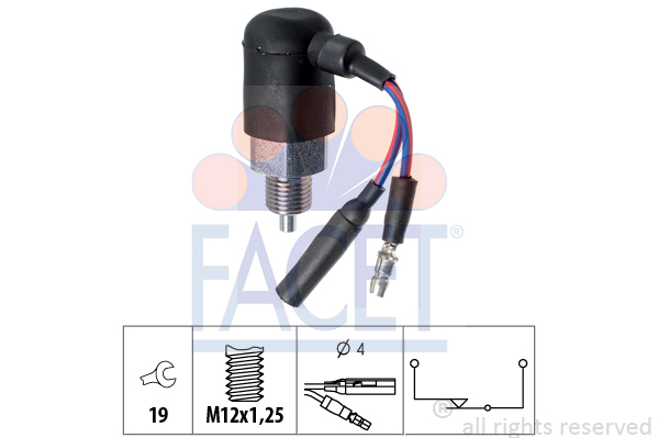 FACET 7.6316 Διακόπτης,...