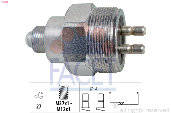 FACET 7.6324 المفتاح، أضواء...