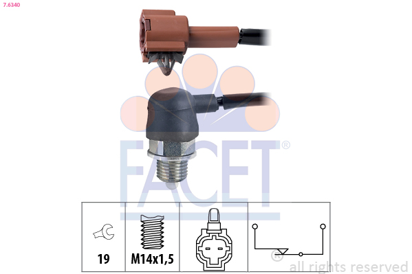 FACET 7.6340 Interruttore,...