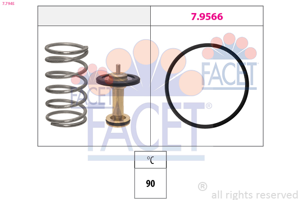 FACET 7.7945 Termostato,...