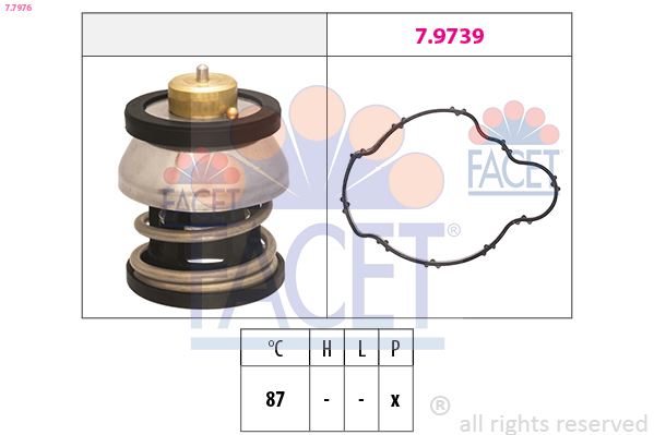 FACET 7.7976 Termostat,...