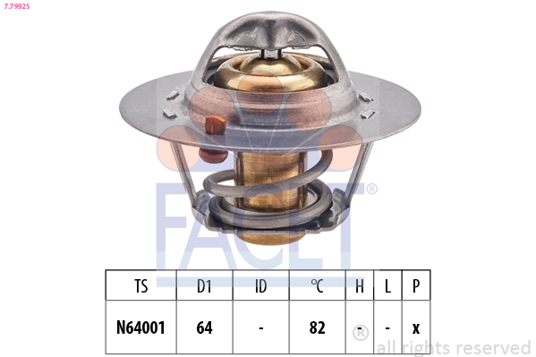 FACET 7.7992S Termostat,...