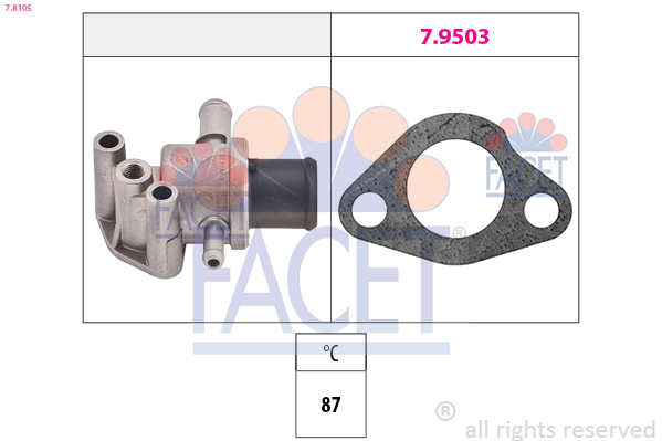 FACET 7.8105 Termostato,...