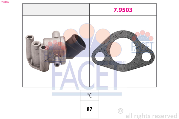 FACET 7.8106 Thermostat,...