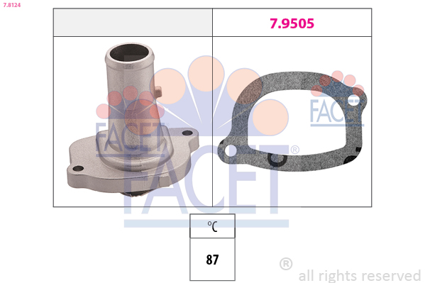 FACET 7.8124 Termostato,...