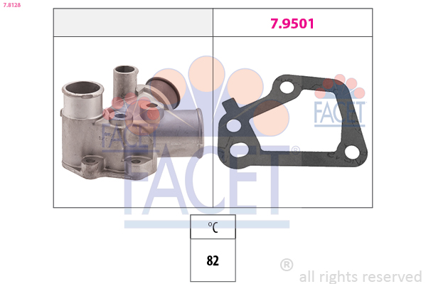 FACET 7.8128 Termostaatti,...