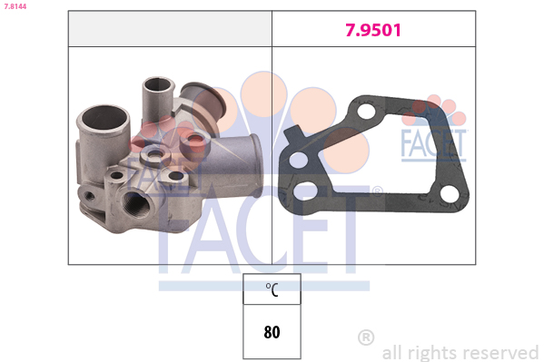 FACET 7.8144 Termostat,...