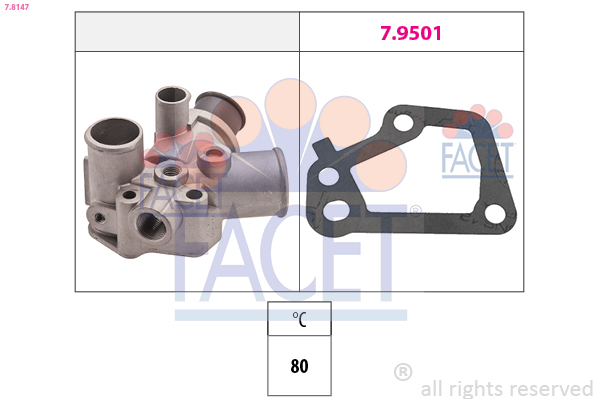 FACET 7.8147 Thermostat d'eau