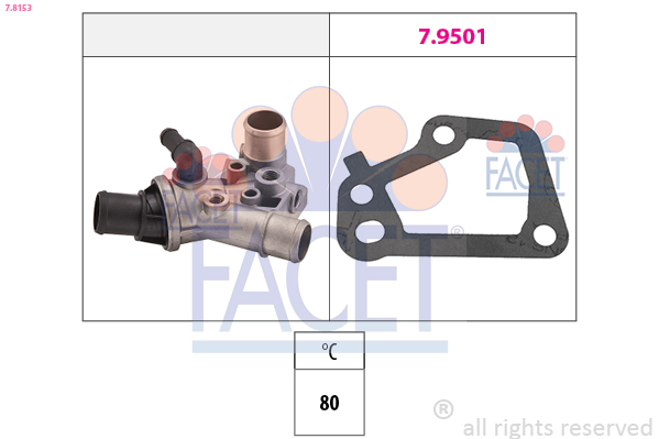 FACET 7.8153 Thermostat,...