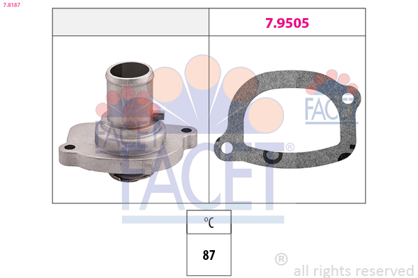 FACET 7.8187 Thermostat,...