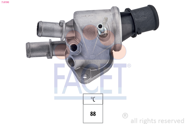 FACET 7.8190 Thermostat d'eau