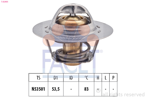 FACET 7.8240S Thermostat,...