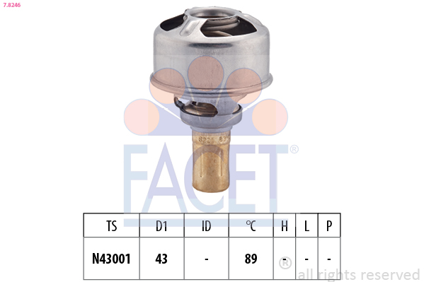 FACET 7.8246 Thermostat,...