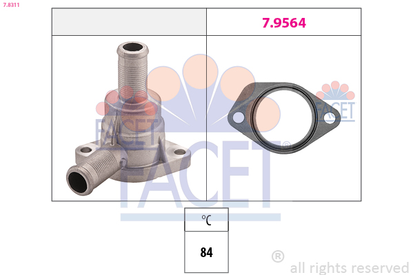 FACET 7.8311 Termostato,...