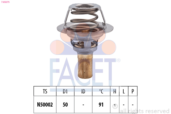 FACET 7.8327S Thermostat,...