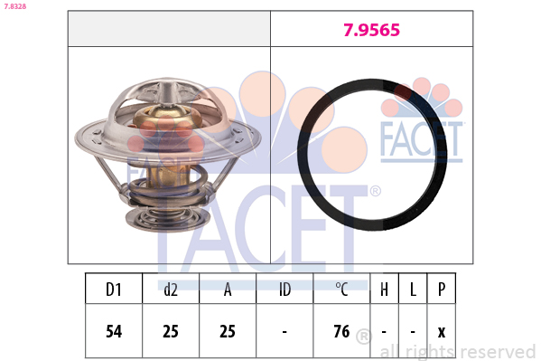FACET 7.8328 Thermostat,...