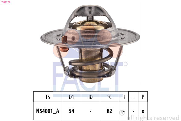 FACET 7.8337S Thermostat,...