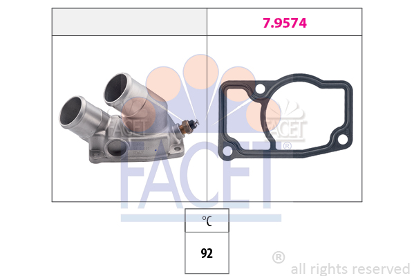 FACET 7.8345 Θερμοστάτης,...