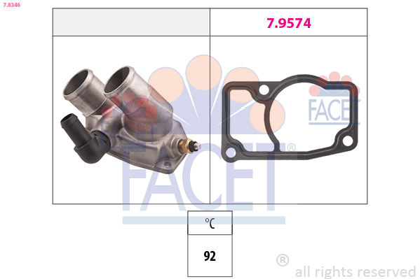 FACET 7.8346 Thermostat,...