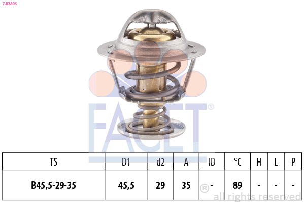 FACET 7.8389S Thermostat,...