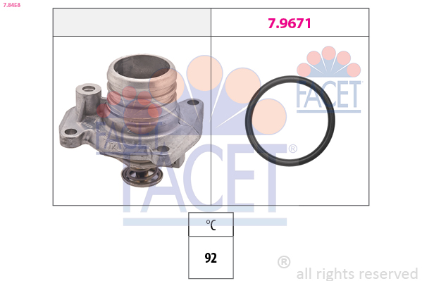 FACET 7.8458 Termostato,...