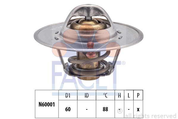 FACET 7.8461S Termostato,...