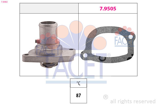FACET 7.8482 Thermostat,...
