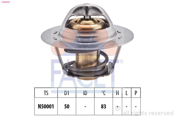 FACET 7.8543S Thermostat,...